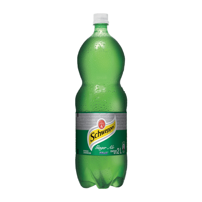 Soda Ginger Ale Schweppes 2 Litros