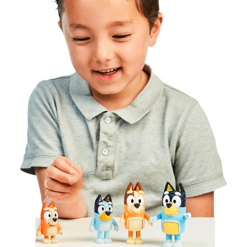 Set Figuras De Bluey Y Su Familia