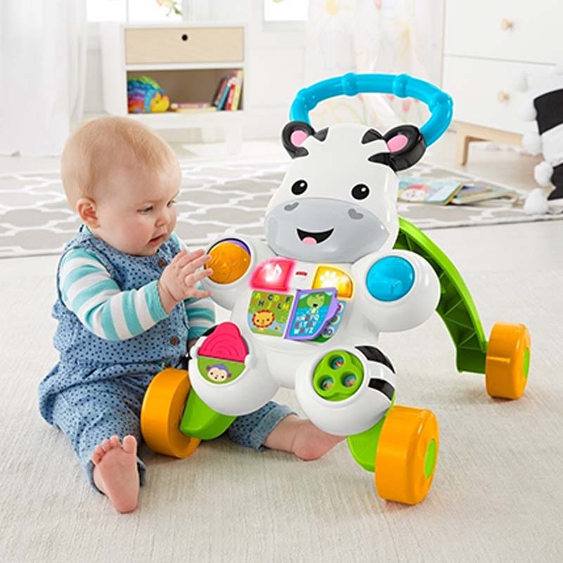 Fisher Price Cebra Andadera de Aprendizaje El Machetazo Va Contigo Siempre