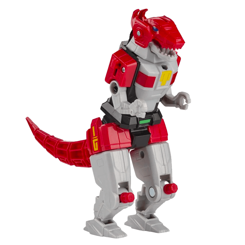 Figurine Power Rangers Megazord - Tyrannosaurus Rex Dinozord Articulé 25 Cm, Combinable - Pour Enfants Dès 4 Ans