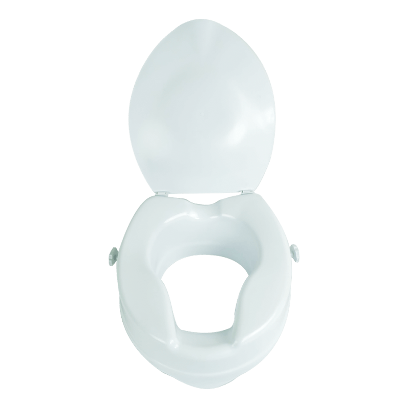 Asiento Elongado Para Inodoro Blanco Hueso