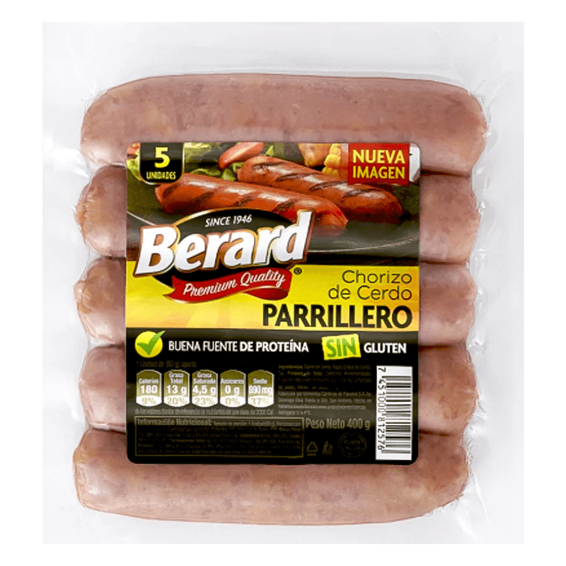 Chorizo Parrillero Berard