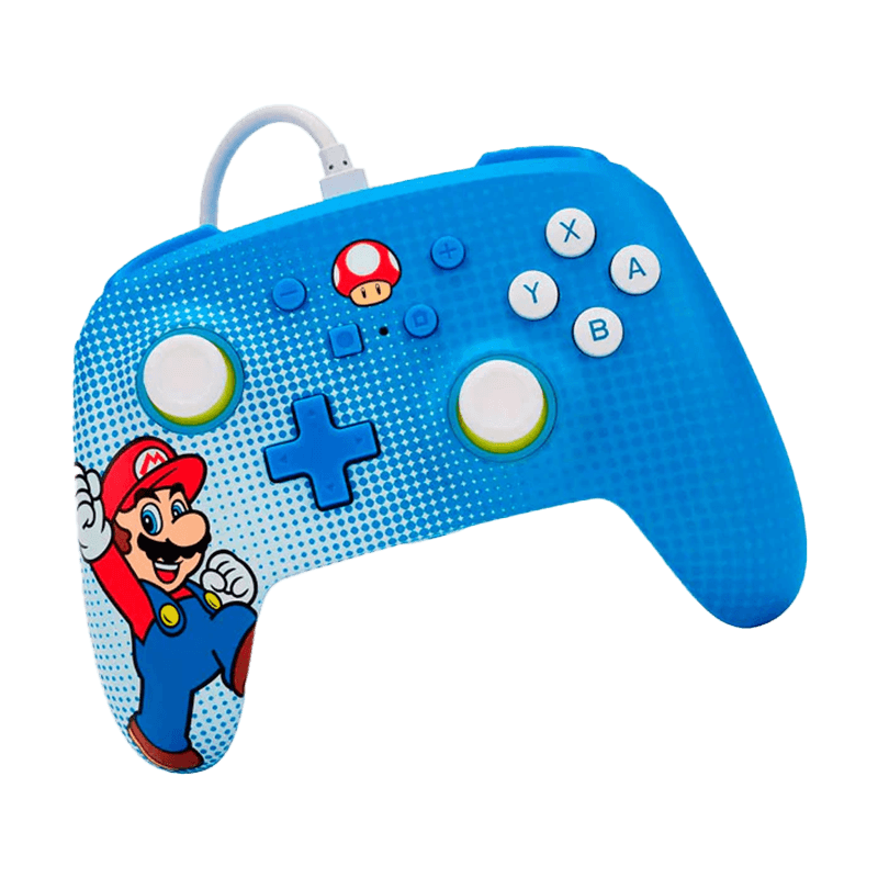 Control Alámbrico Mario Pop Art Nintendo Switch
