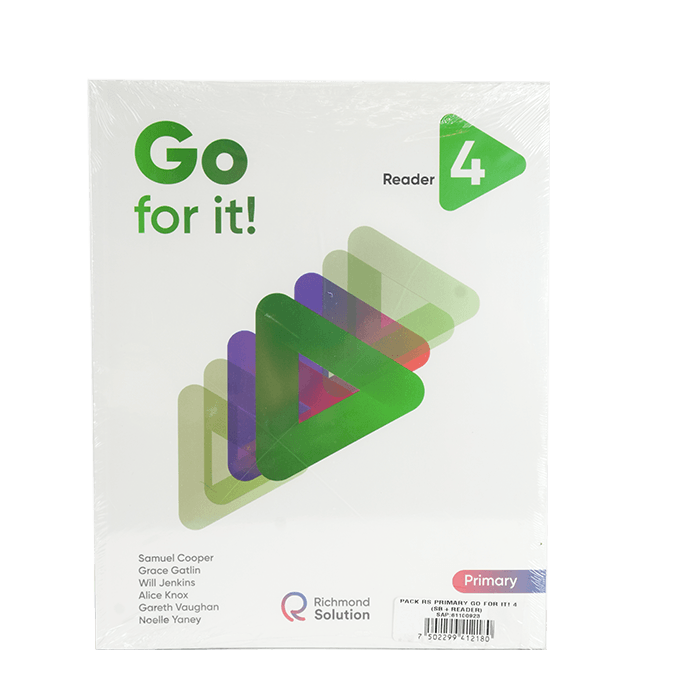 Pack Rs Primary Go For It 4 (Sb+Reader)